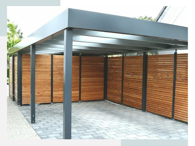 Навесы для парковки в Воткинске