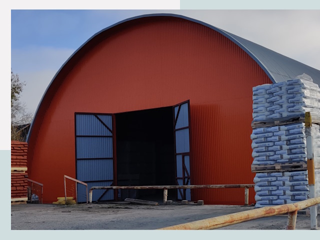 Полукруглые ангары по цене от 622 руб. в Воткинск