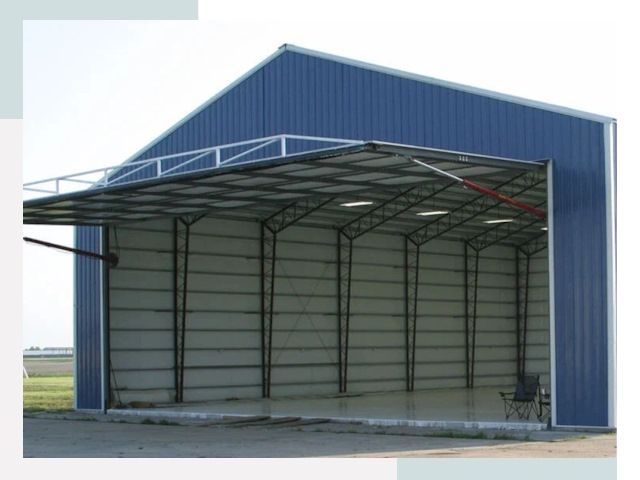 Прямо стенные ангары в Воткинске