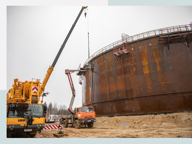 Монтаж резервуаров в Воткинске от 622 руб. за м³