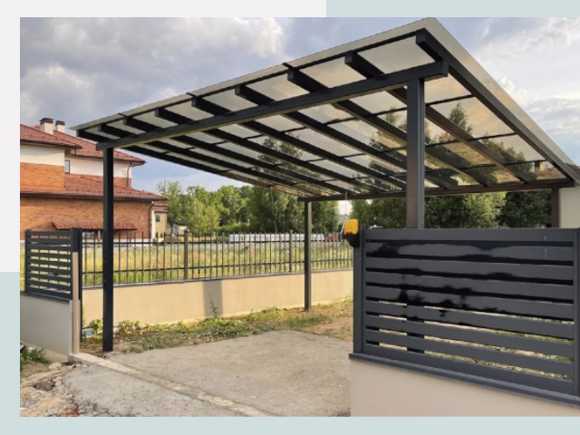 Металлические навесы в Воткинск от 622 руб. за м²