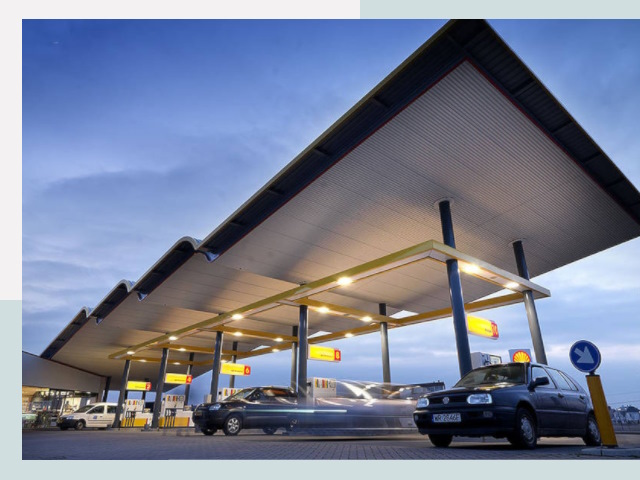 Навесы для АЗС в Воткинск от 622 руб. - Защита и комфорт