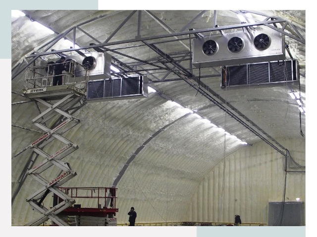 Оснащение ангаров в Воткинске