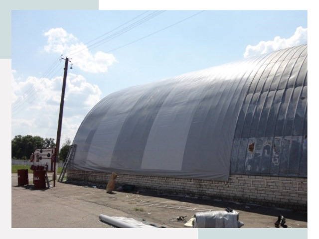 Ремонт ангаров в Воткинске