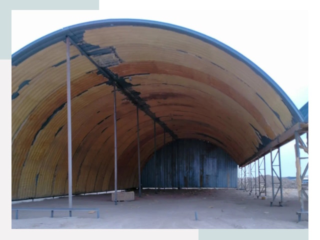 Реконструкция ангаров в Воткинске